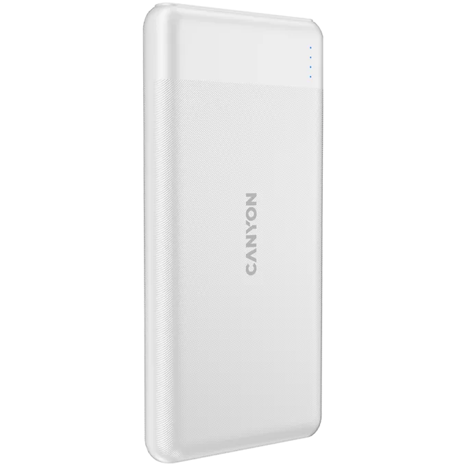 CANYON power bank PB-109 10000 mAh PD 18W QC 3.0 20W White — image 2