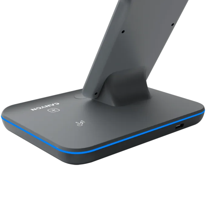 CANYON wireless charger WS-303 15W 3in1 Gray — image 6