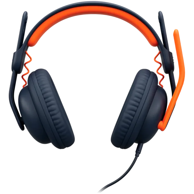 LOGITECH ZONE Learn - Over Ear Wired Headset - CLASSIC BLUE - USB-C — image 1