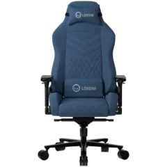 LORGAR Ace 422, Gaming chair, Anti-stain durable fabric, 1.8 mm metal frame, multiblock mechanism, 4D armrests, 5 Star aluminium base, Class-4 gas lift, 75mm PU casters, Blue