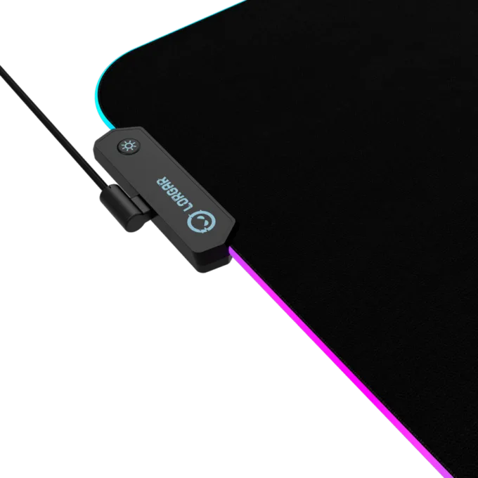 Lorgar Steller 919, Gaming mouse pad, High-speed surface, anti-slip rubber base, RGB backlight, USB connection, Lorgar WP Gameware support, size: 900mm x 360mm x 3mm, weight 0.635kg — image 2