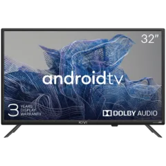 32" HD TV KIVI 32H740NB Smart TV Black