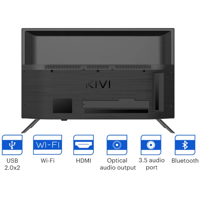 32" HD TV KIVI 32H740NB Smart TV Black — image 9