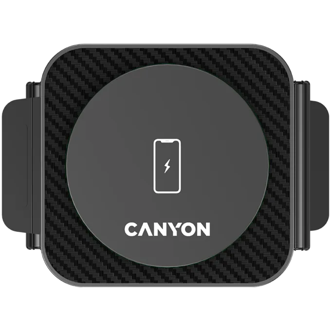 CANYON wireless charger WS-305 15W 3in1 Foldable Black — image 4