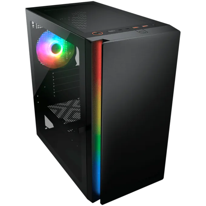 COUGAR PURITY RGB PC Case, Mini Tower, Black — image 2