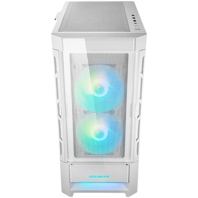 COUGAR DUOFACE RGB PC Case, Mid Tower, White — image 2