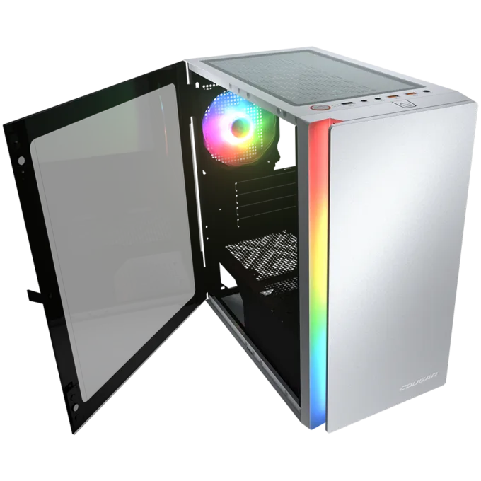 COUGAR PURITY RGB PC Case, Mini Tower, White — image 8