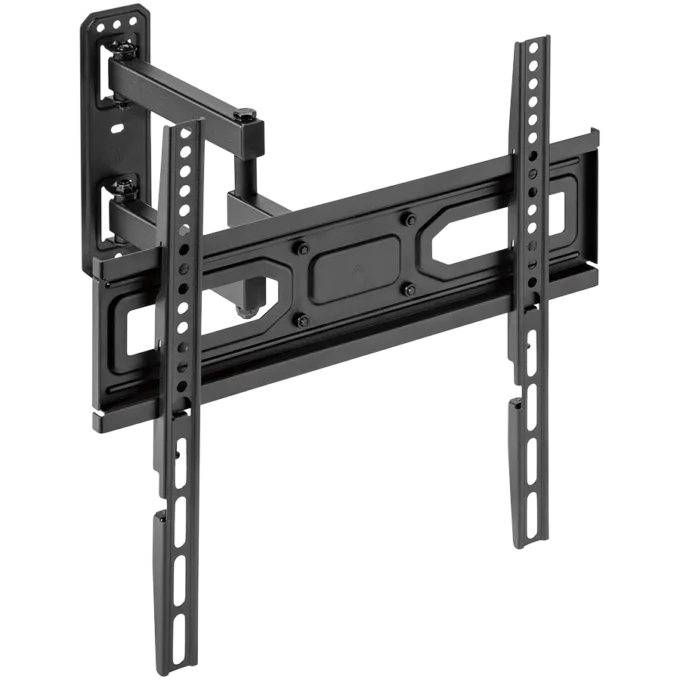 Free-tilt design: simplifies adjustment for better visibility and reduced glareSwivel mechanism provides maximum viewing flexibilitySpirit level ensures perfect positioningConvenient cable holder. 32-55". Max 35kg. — image 1