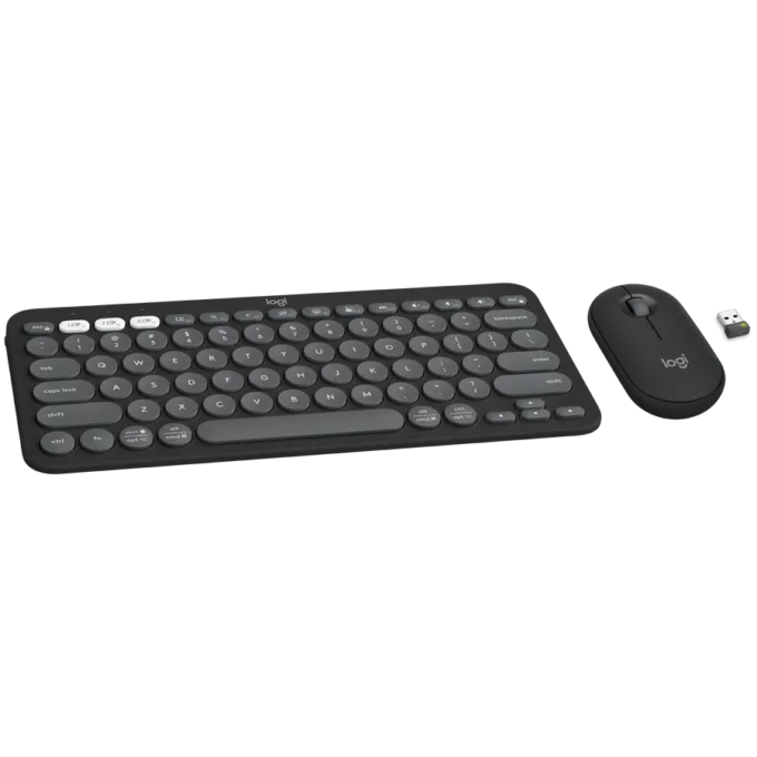 LOGITECH Pebble 2 Bluetooth Keyboard Combo - TONAL GRAPHITE - UK — image 1