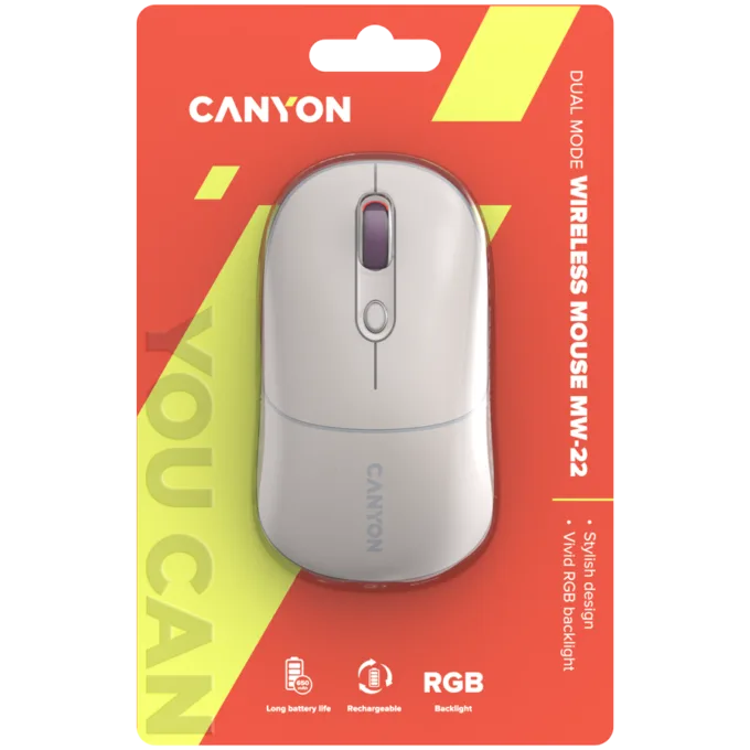 CANYON mouse MW-22 2in1 BT/ Wireless Rice — image 6