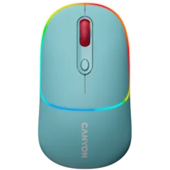 CANYON mouse MW-22 Dual Band RGB Wireless Dark Cyan