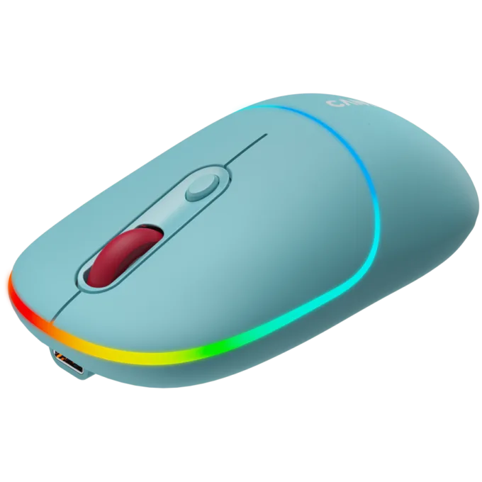 CANYON mouse MW-22 Dual Band RGB Wireless Dark Cyan — image 3