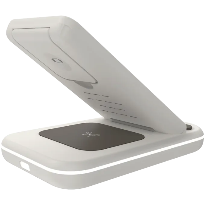 CANYON wireless charger WS-304 15W 3in1 Cosmic Latte — image 5