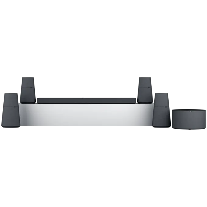 Loewe home.cinema set 553(Set of Bar5 & Sub 5, 2x Klang Mr5, 2x Klang Mr3) — image 1