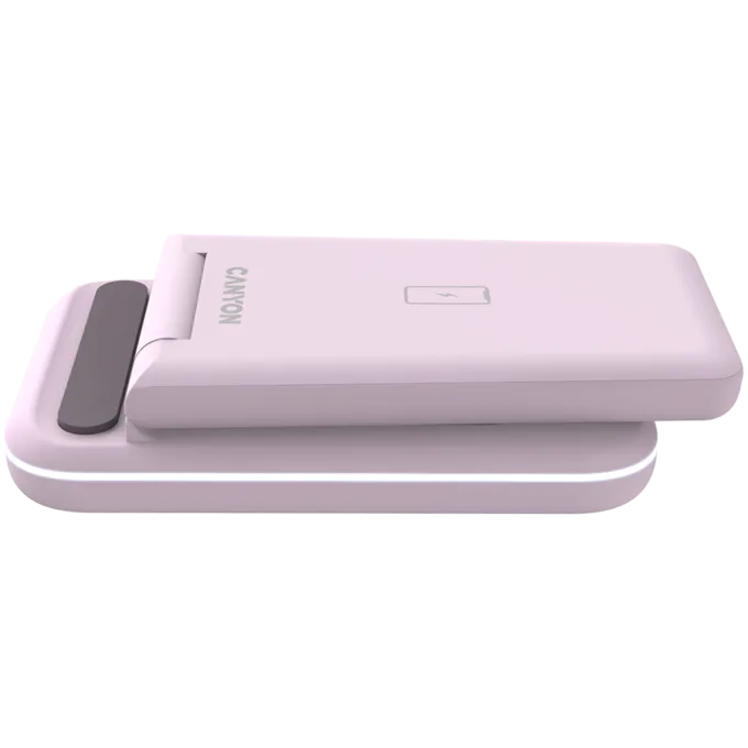 CANYON wireless charger WS-304 15W 3in1 Iced Pink — image 6