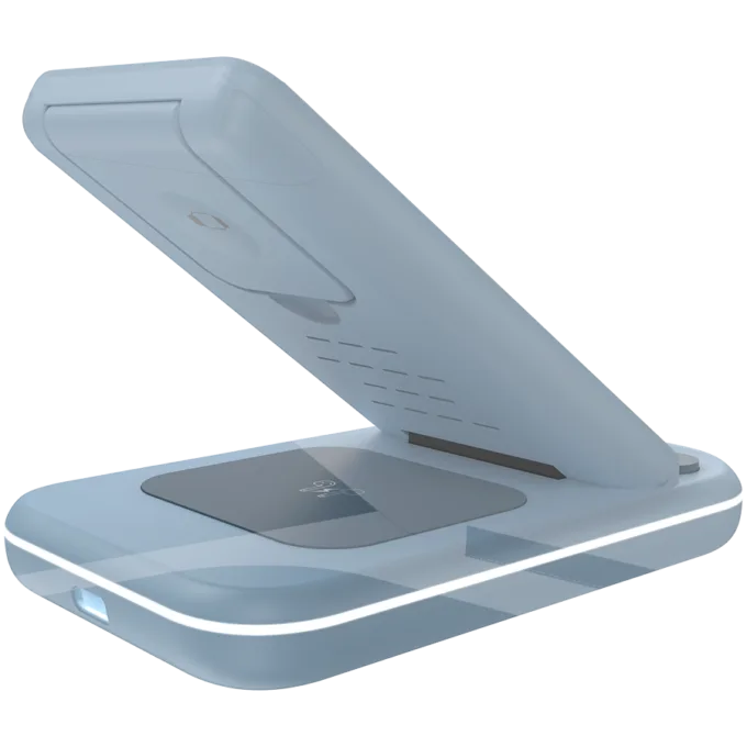 CANYON wireless charger WS-304 15W 3in1 Blue — image 5