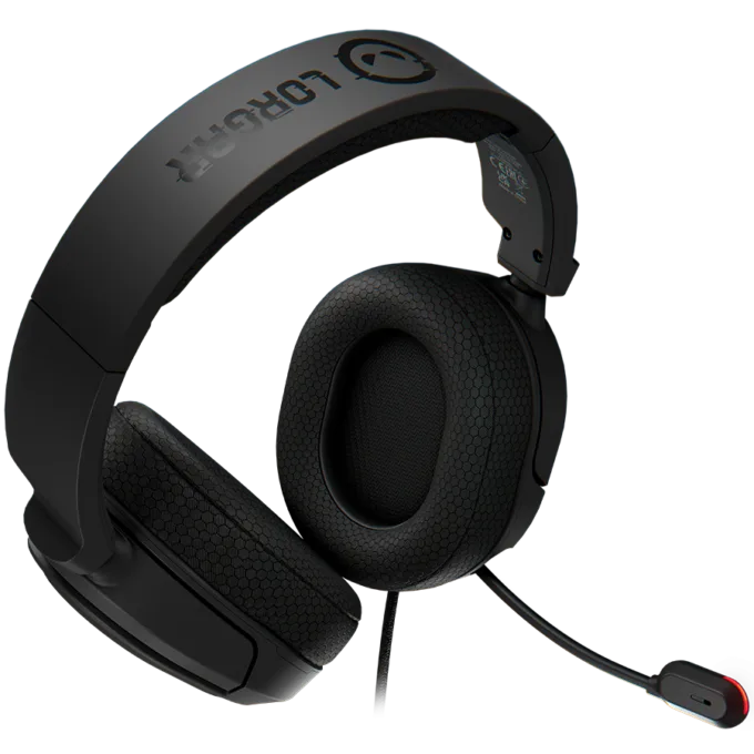 LORGAR Kaya 460, USB Gaming headset with microphone, CM108B, RGB backlight, Plug&Play, USB-A connection cable 2m, fabric ear pads, size: 192*184.7*88mm, 0.329kg, black — image 4