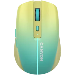 CANYON mouse MW-44  Wireless Charge Yellow Blue