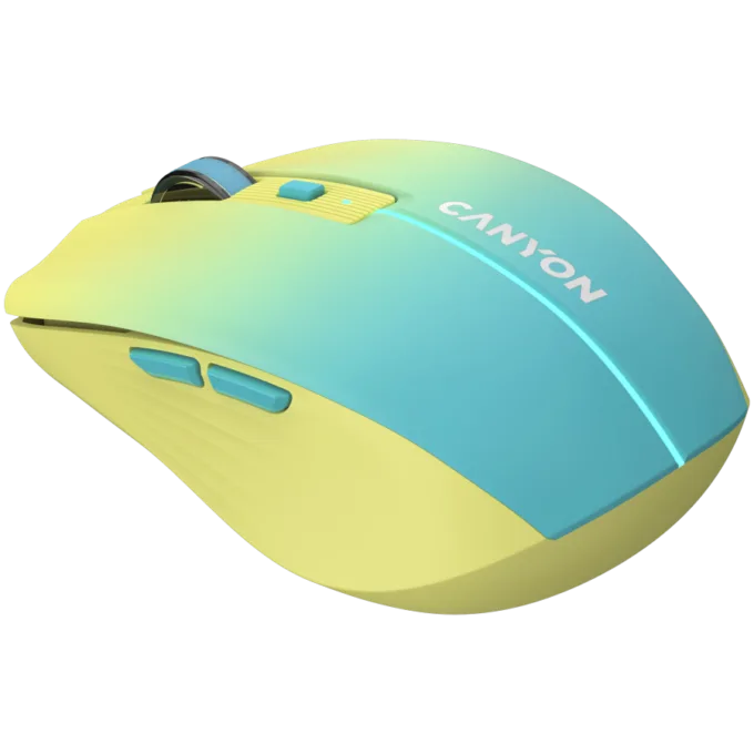CANYON mouse MW-44  Wireless Charge Yellow Blue — image 3