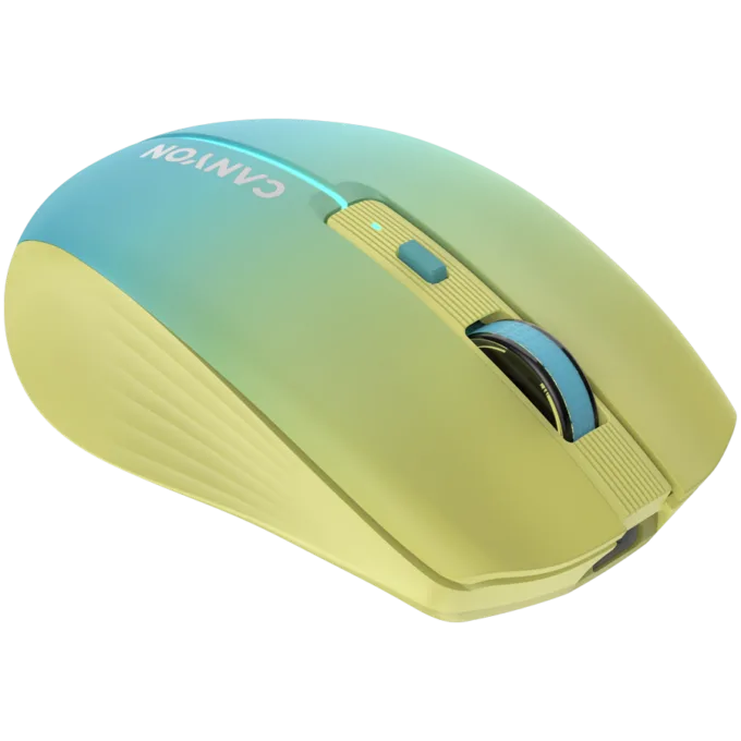 CANYON mouse MW-44  Wireless Charge Yellow Blue — image 5