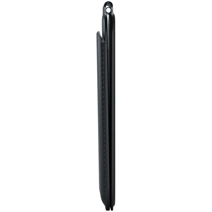 SATECHI Vegan-Leather Magnetic Wallet Stand (Black) — image 3