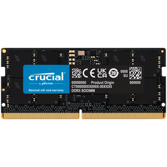 Crucial 32GB DDR5-5600 SODIMM CL46 (16Gbit) — image 1