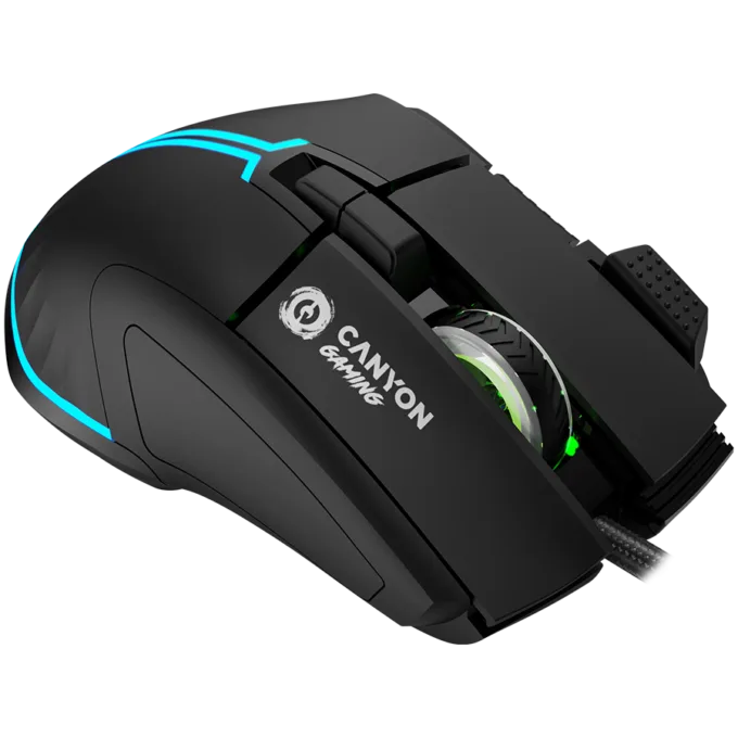CANYON mouse Fortnax GM-636 RGB 9buttons Wired Black — image 4