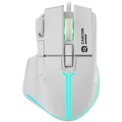 CANYON mouse Fortnax GM-636 RGB 9buttons Wired White