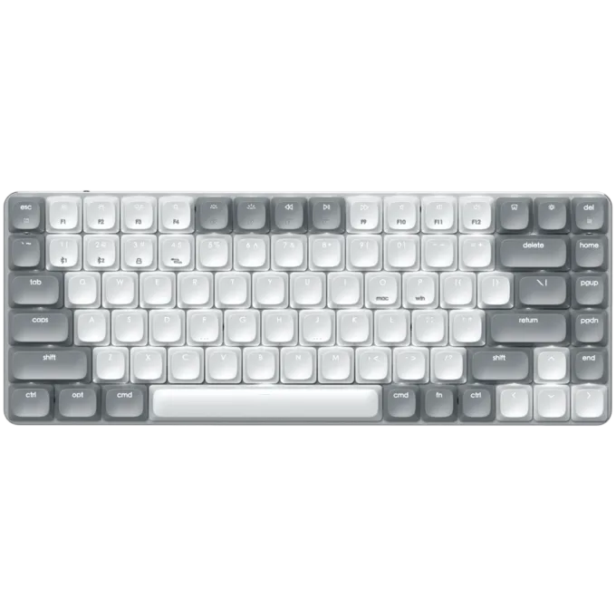 SATECHI SM1 Slim Mechanical Backlit Bluetooth Keyboard (Light) - US English — image 2