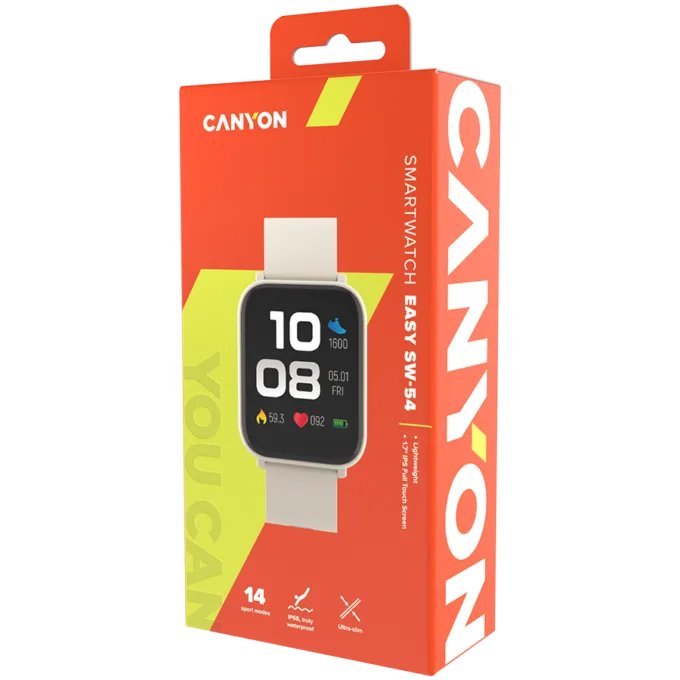CANYON smart watch Easy SW-54 Beige — image 4