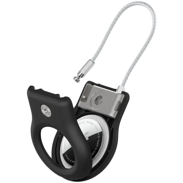 BELKIN Secure Holder with Wire Cable - Airtag - Black — image 3