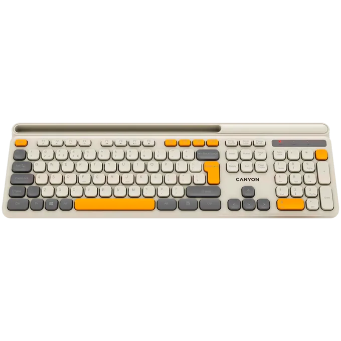 CANYON keyboard HKB-W03 EN AAA Wireless Beige — image 2