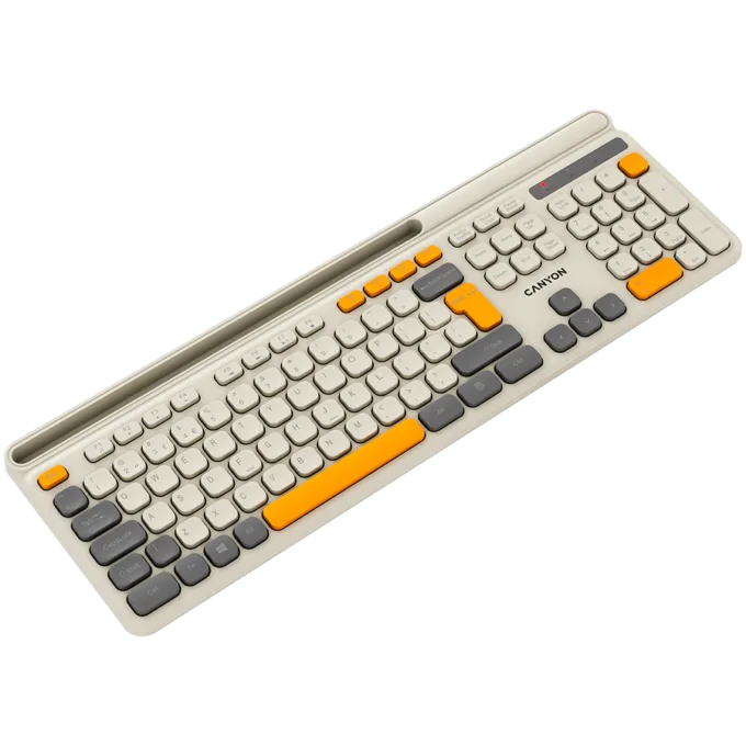 CANYON keyboard HKB-W03 EN AAA Wireless Beige — image 4
