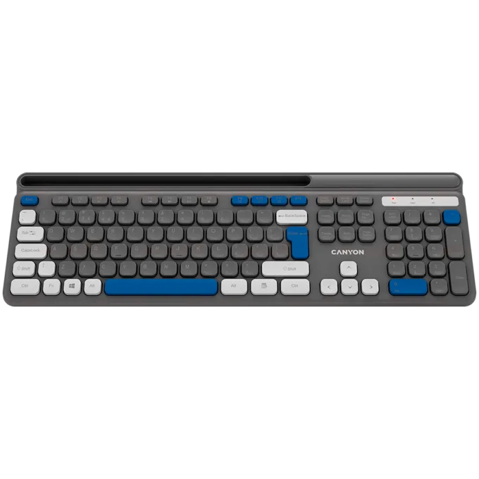 CANYON keyboard HKB-W03 EN AAA Wireless Grey — image 2