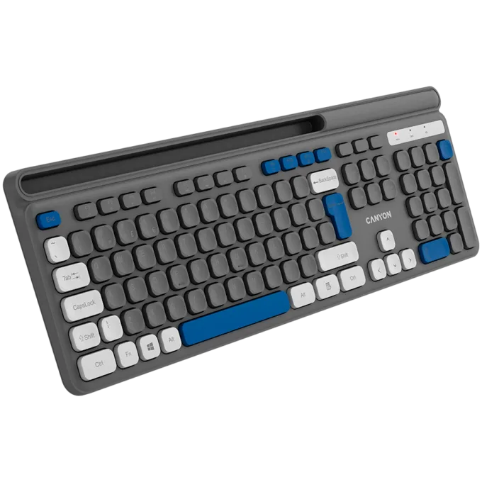 CANYON keyboard HKB-W03 EN AAA Wireless Grey — image 4