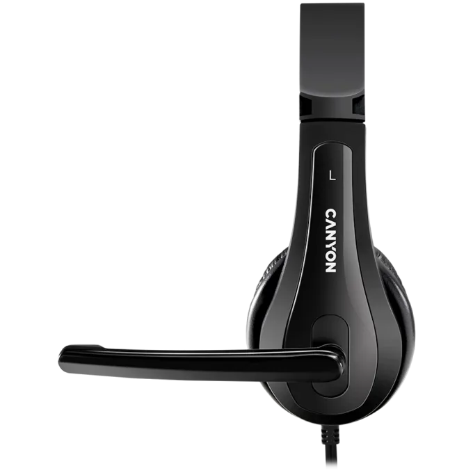 CANYON PC headset HSC-1 PC Mic Flat 2m Black — image 4