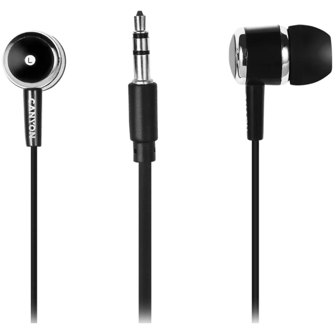 CANYON headphones EPM-01 Mic 1.2m Black — image 2