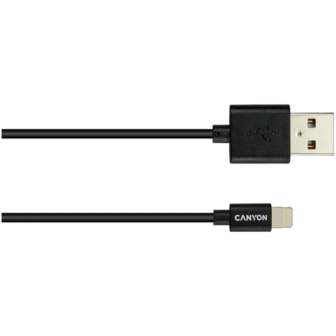 CANYON cable MFI-1 Lightning 12W 1m Black — image 2