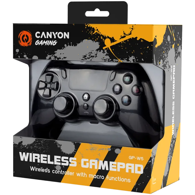 CANYON gamepad GP-W5 PS4 Wireless Black — image 4