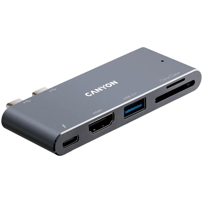 CANYON hub DS-5 5in1 Thunderbolt 3 4k Space Grey — image 3