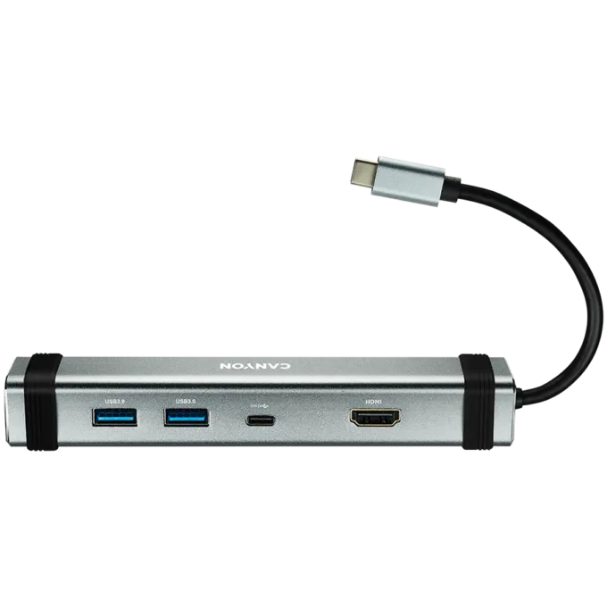 CANYON hub DS-3 4in1 USB-C Space Grey — image 1