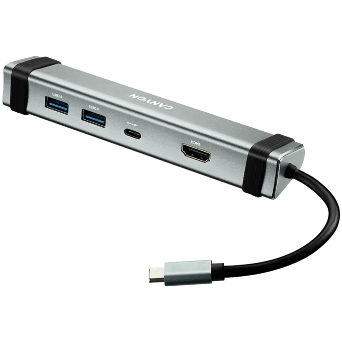 CANYON hub DS-3 4in1 USB-C Space Grey — image 2