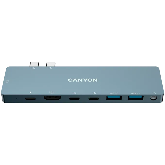 CANYON hub DS-8 8in1 Thunderbolt 4k Space Grey — image 1