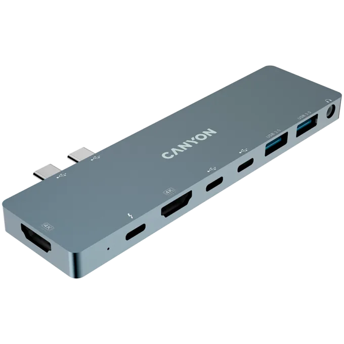 CANYON hub DS-8 8in1 Thunderbolt 4k Space Grey — image 3