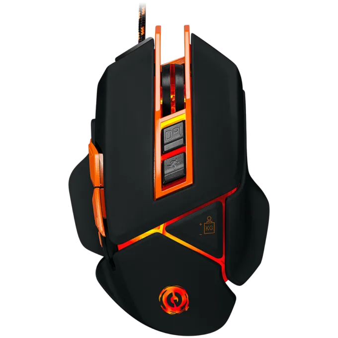 CANYON mouse Hazard GM-6 LED Wired Black Orange — image 1