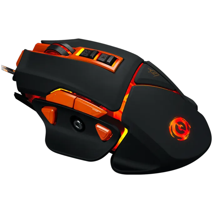 CANYON mouse Hazard GM-6 LED Wired Black Orange — image 2