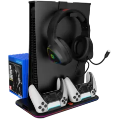 CANYON cooling stand CS-5 RGB PS5 Charge Black