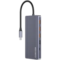 CANYON hub DS-16 13in1 4k USB-C Grey