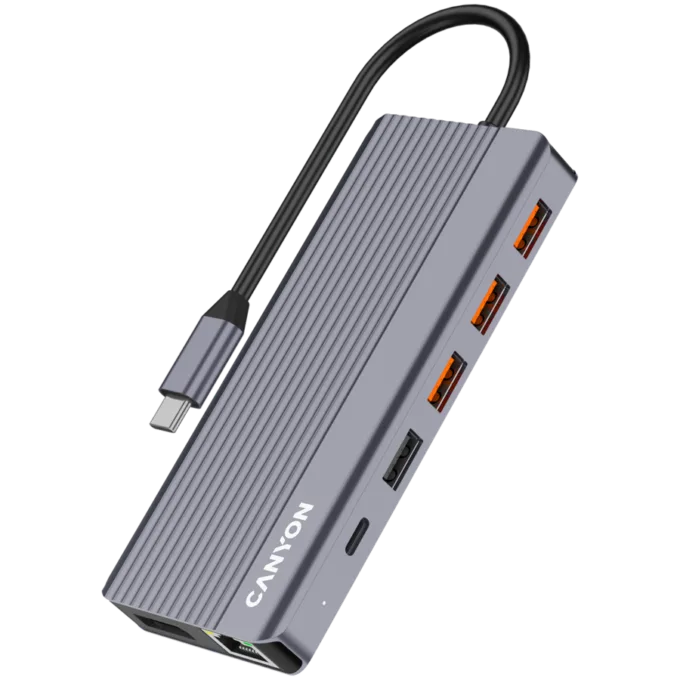 CANYON hub DS-16 13in1 4k USB-C Grey — image 2