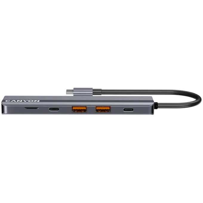CANYON hub DS-17 6in1 4k USB-C Grey — image 4